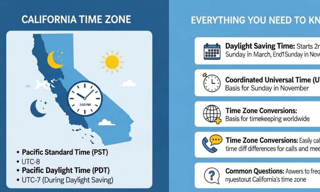 california time zone